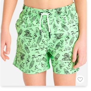NWT Boys Swim Trunks. Mid-Thigh Length